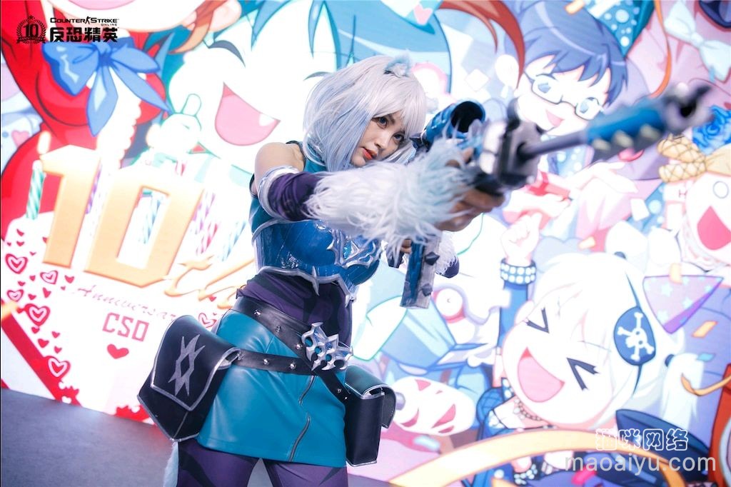 《CSOL》狼魂娜塔莉亚cosplay真人角色扮演第5期-猫咪网络